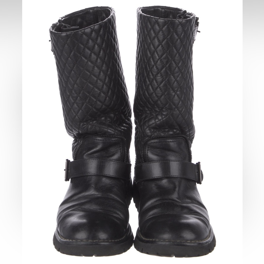 Authentic Chanel Biker Boots - Picture 3 of 7